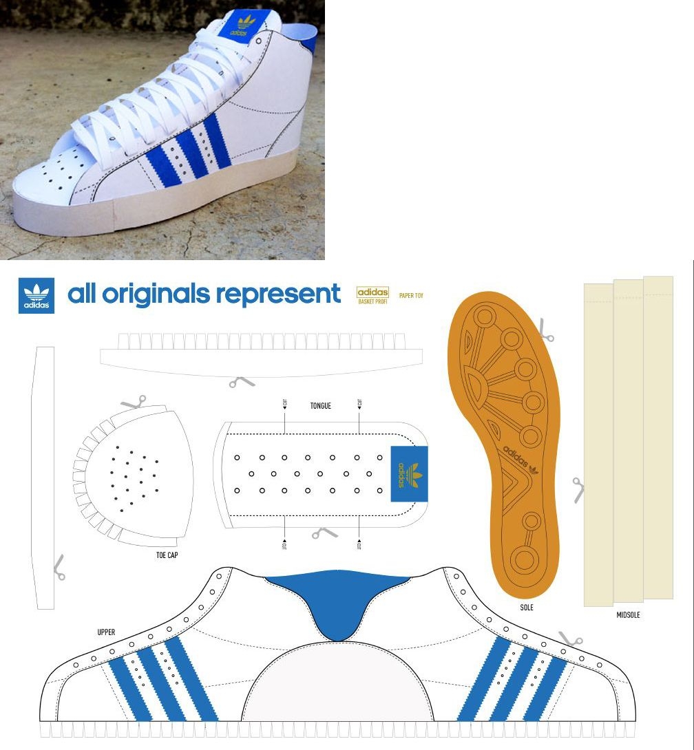 15 Sneaker Paper Ideen Schuhmuster Schablonen Zum Ausdrucken 