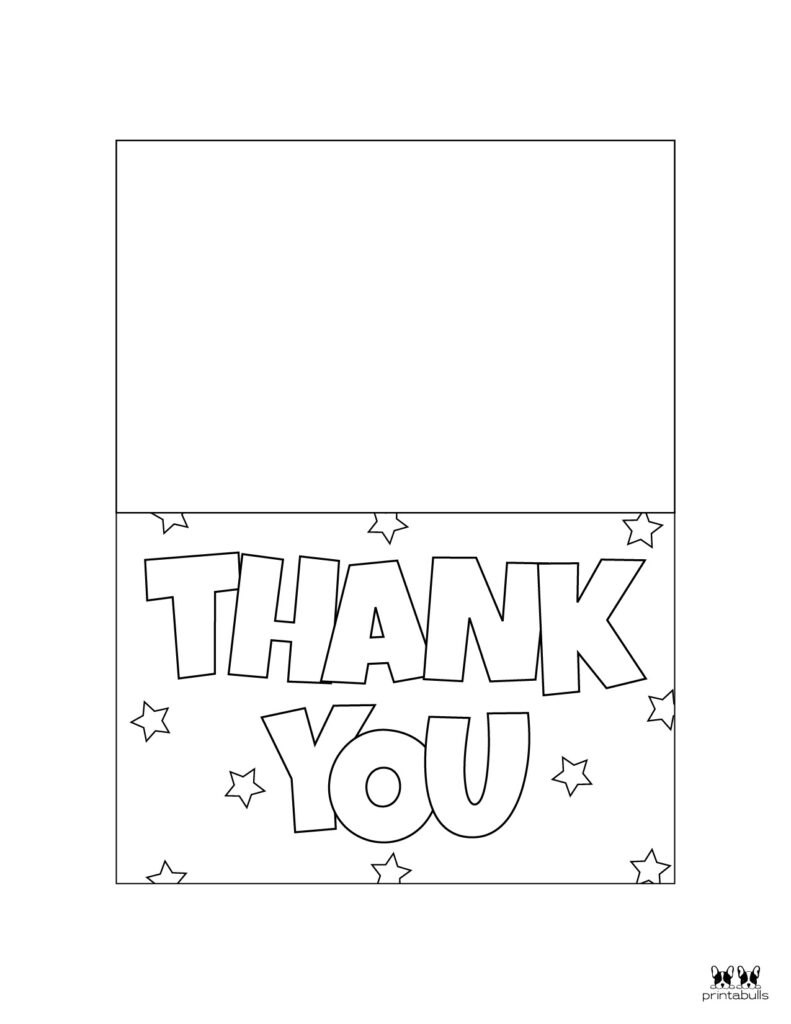150 Printable Thank You Cards FREE Printabulls Worksheets 