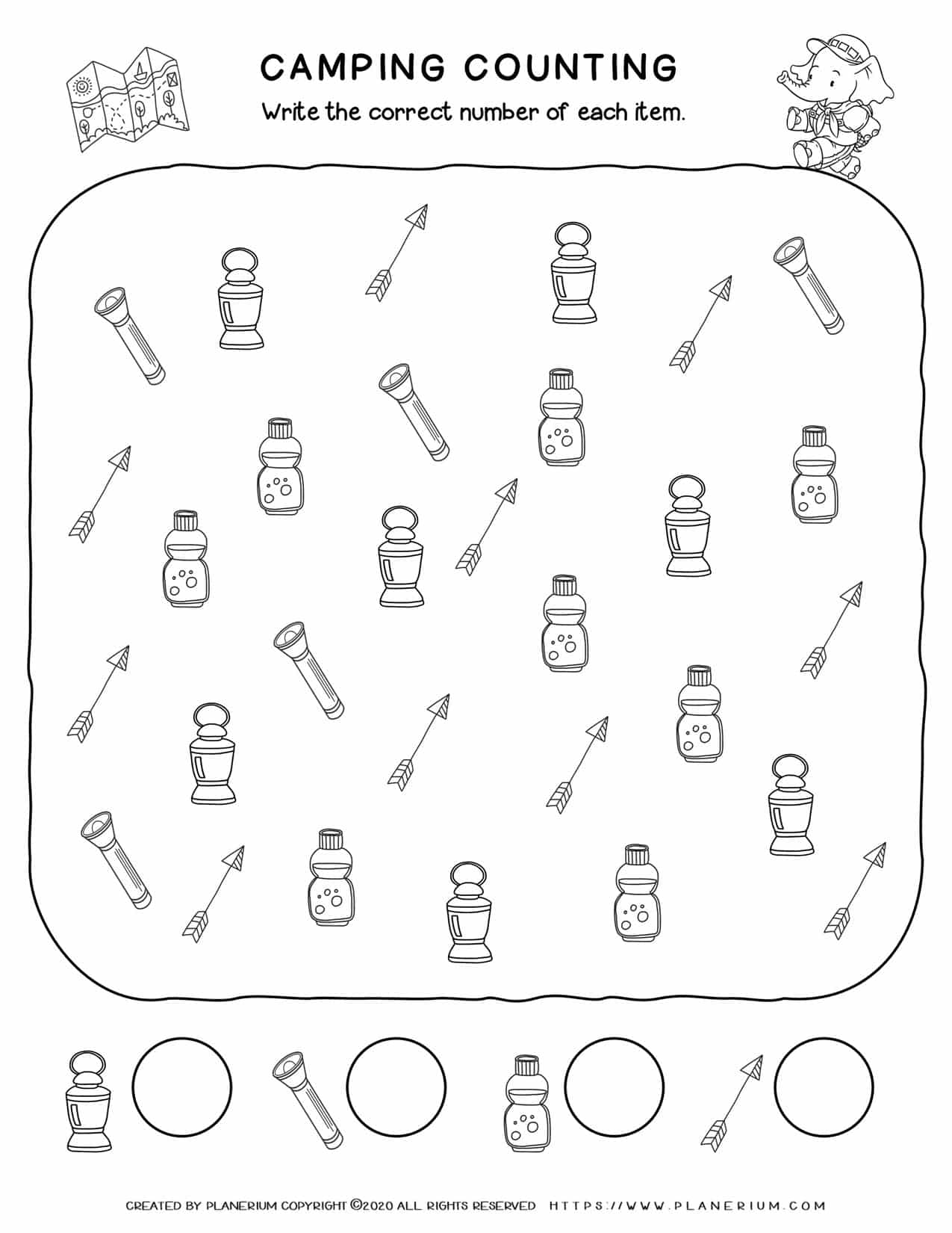 20 Free Camping Printables For Kids Natural Beach Living 