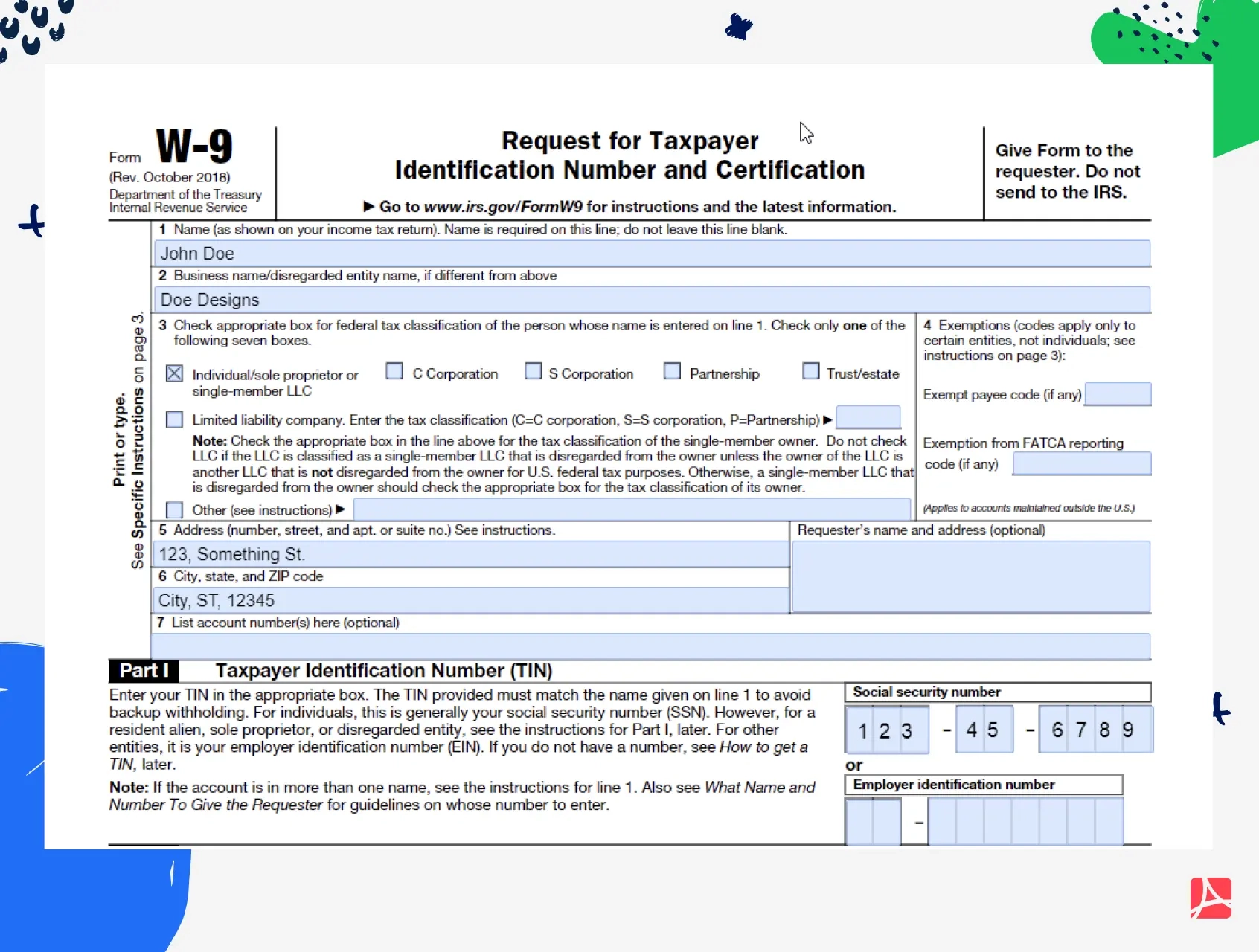 2021 2024 Form NJ W 9 Fill Online Printable Fillable Blank 