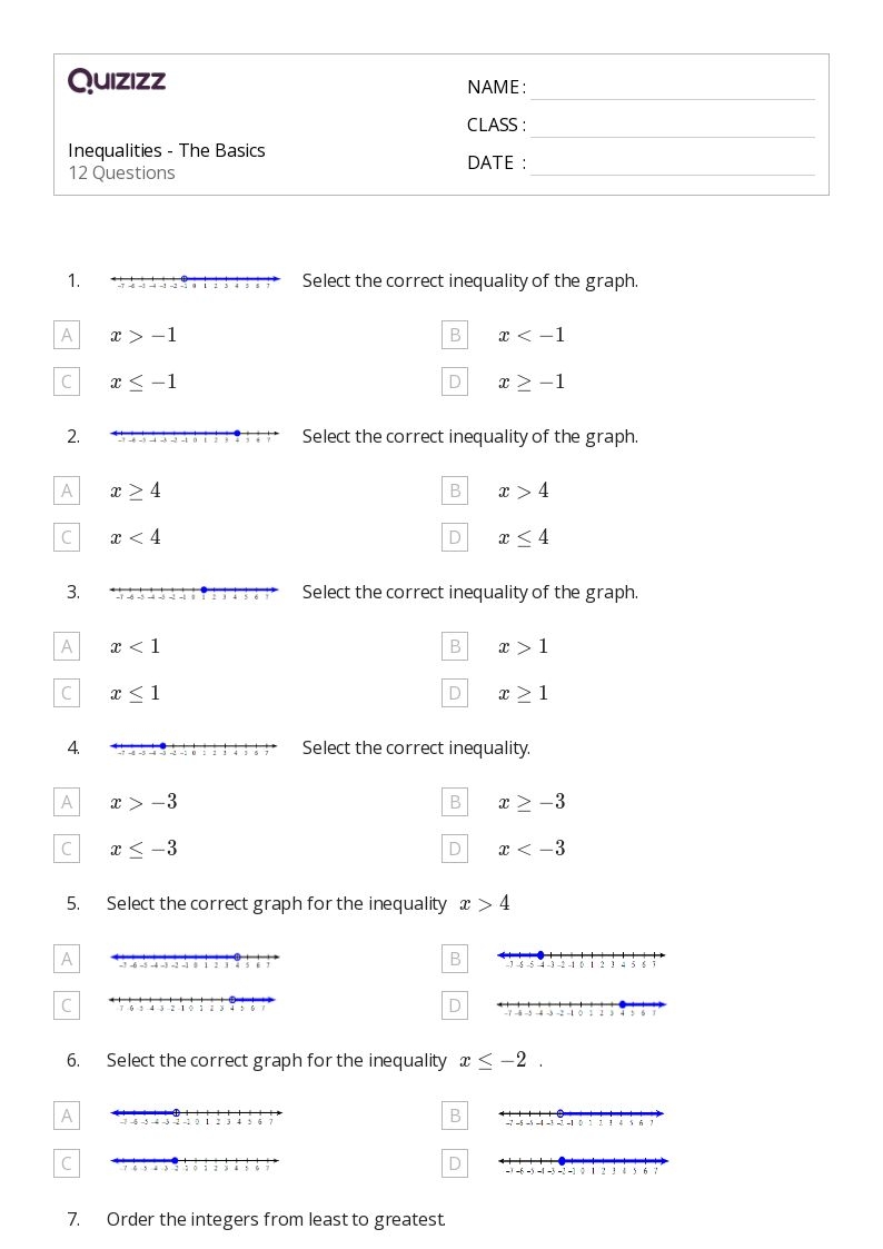 Printable Worksheets For 9th Grade Free