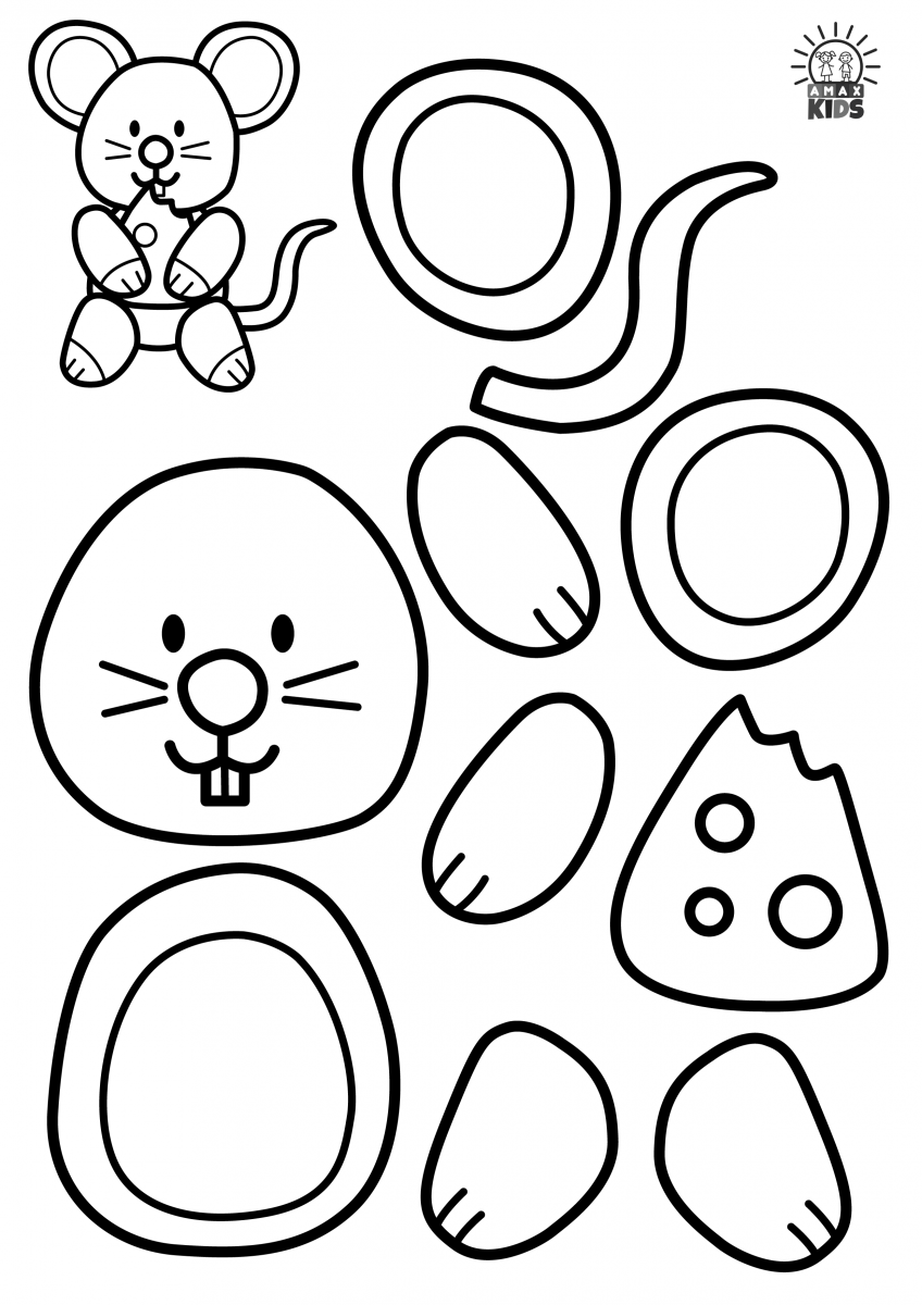 Free Printable Color Cut And Paste Worksheets