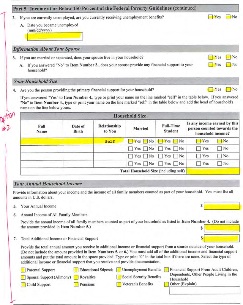Applying For Citizenship Form I 912 Fee Waiver And Form I 942 