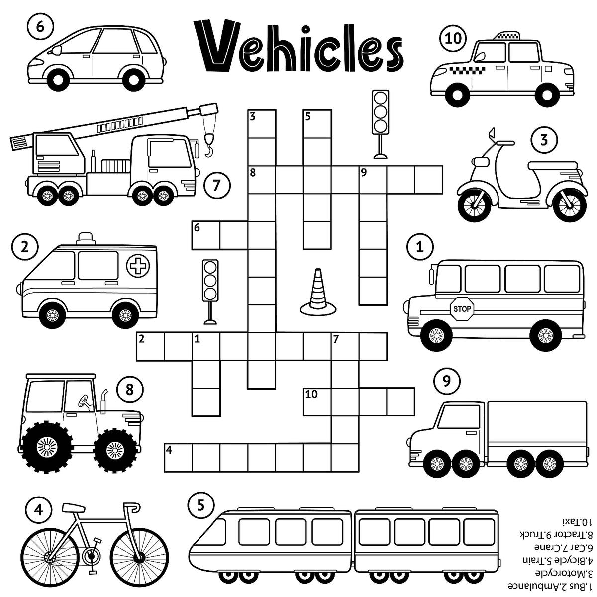 Free Printable Crosswords Puzzles For Kids