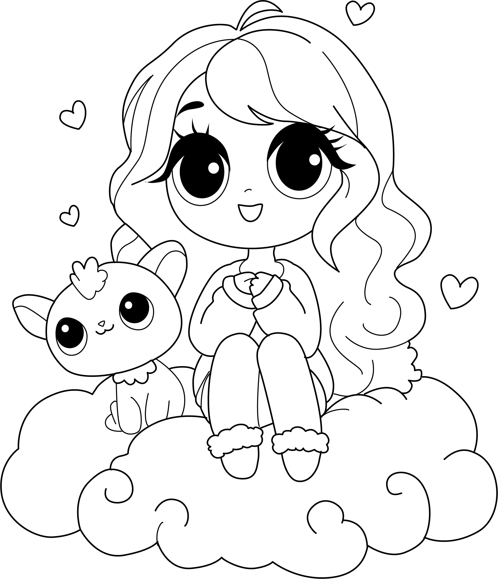 Printable Coloring Pages For Girls