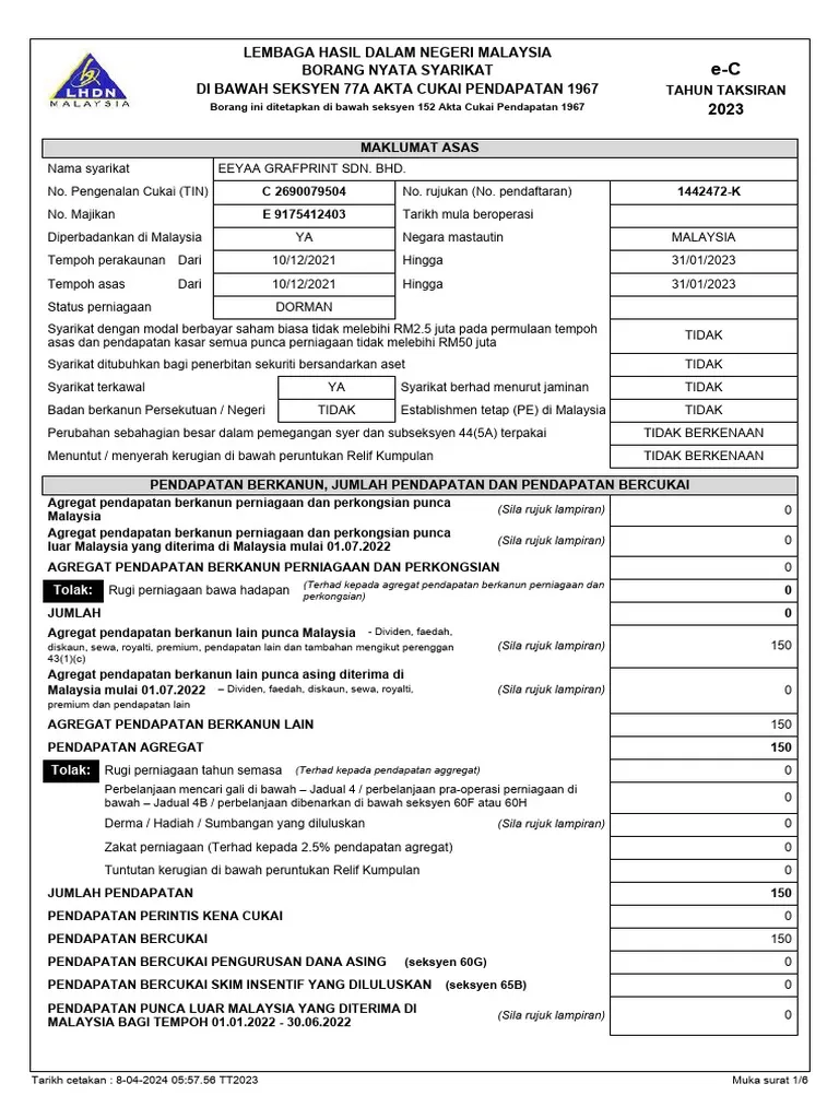 Form C 2023