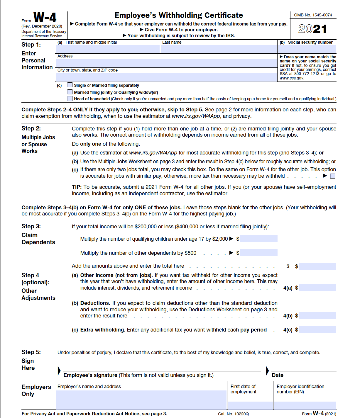 W9 Form 2023 Printable Sample