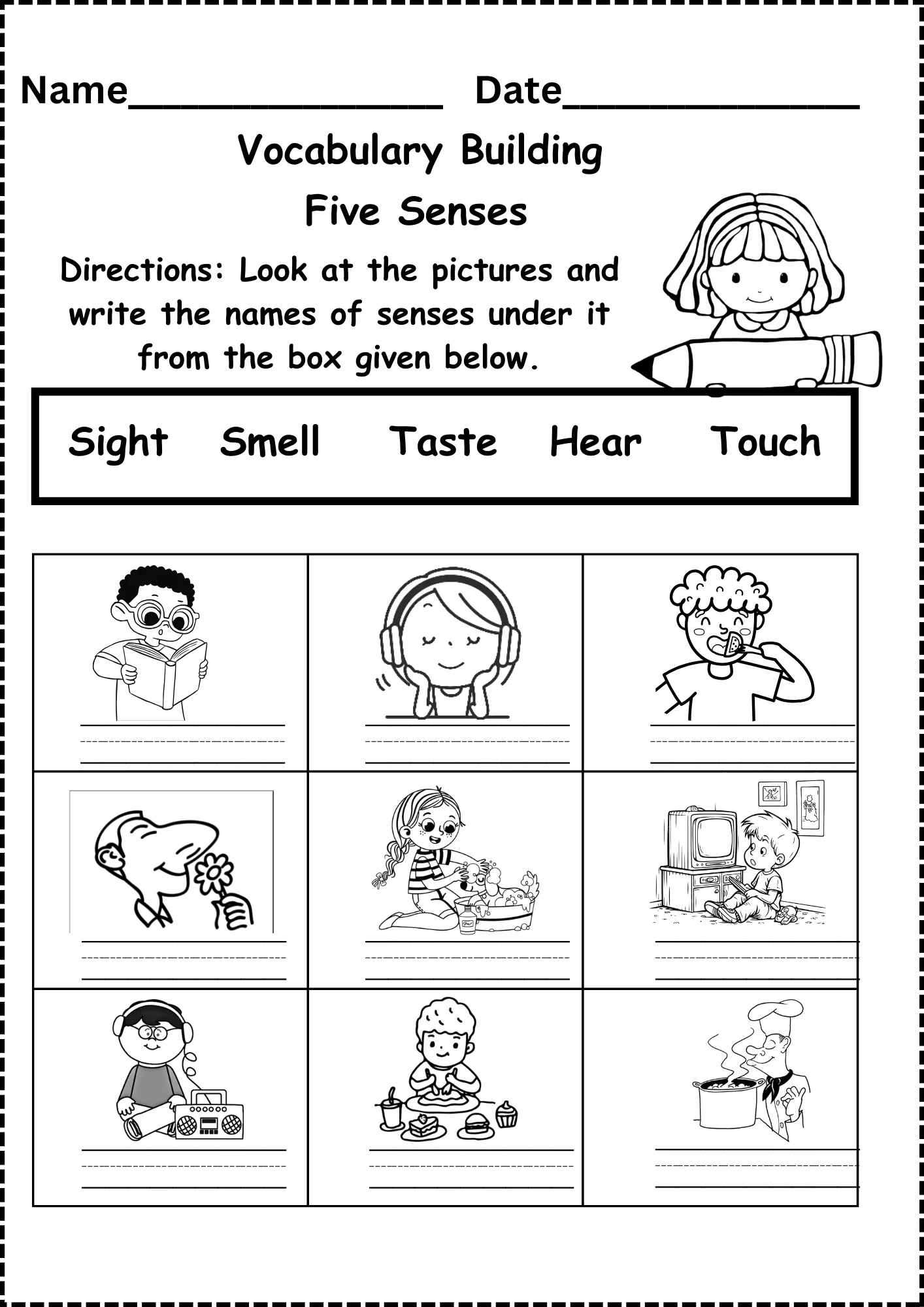 1st Grade Science Worksheets Free Printables