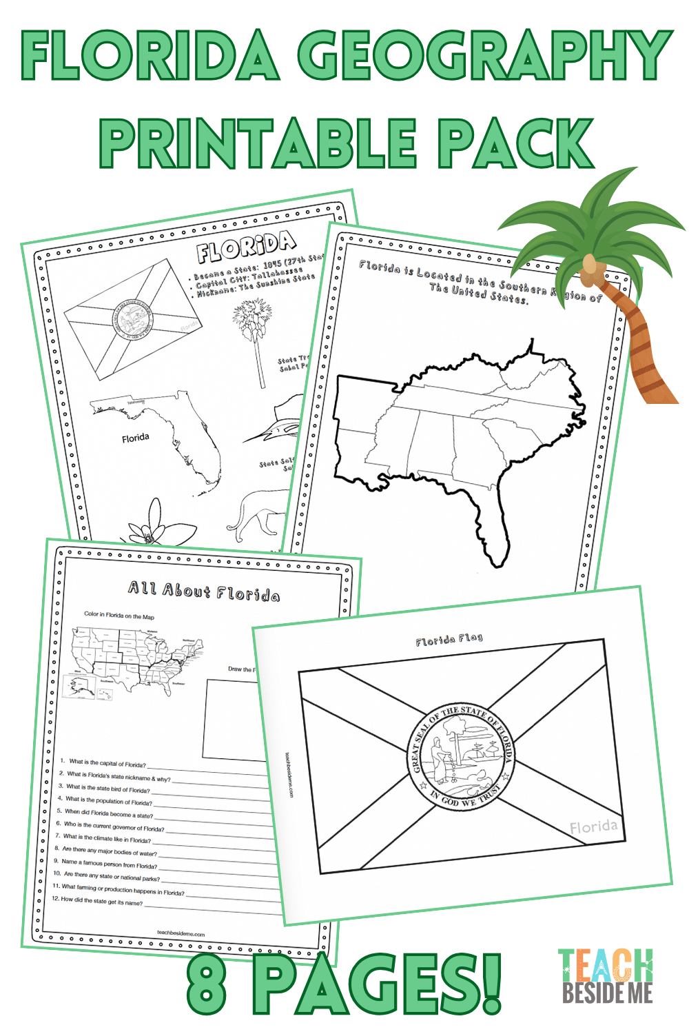 Geography For Kids Printable