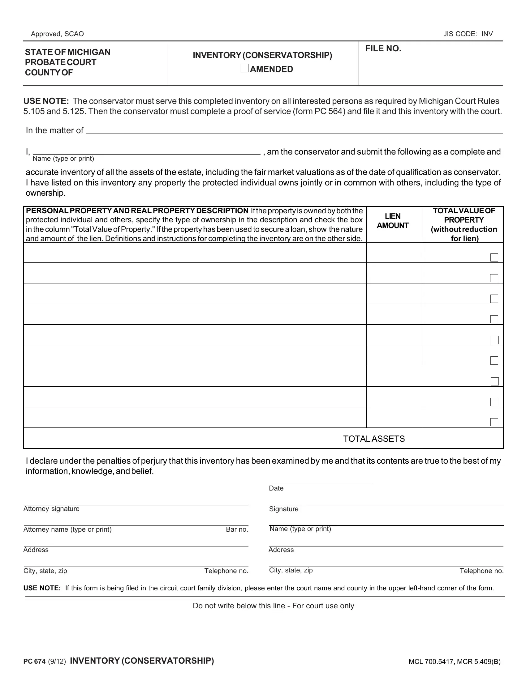 Form Pc 674 Fill Out Printable PDF Forms Online