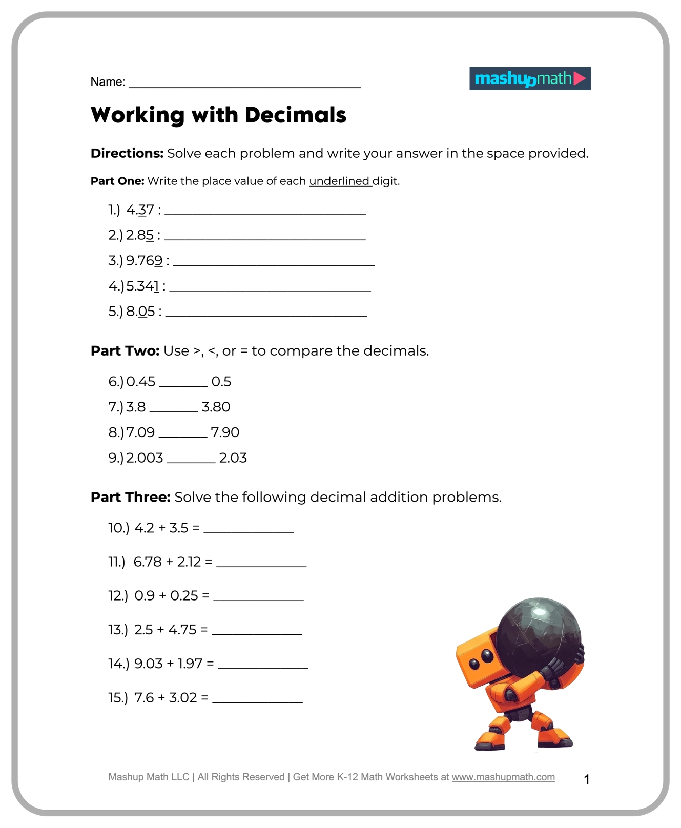 5th Grade Worksheets Printables Free