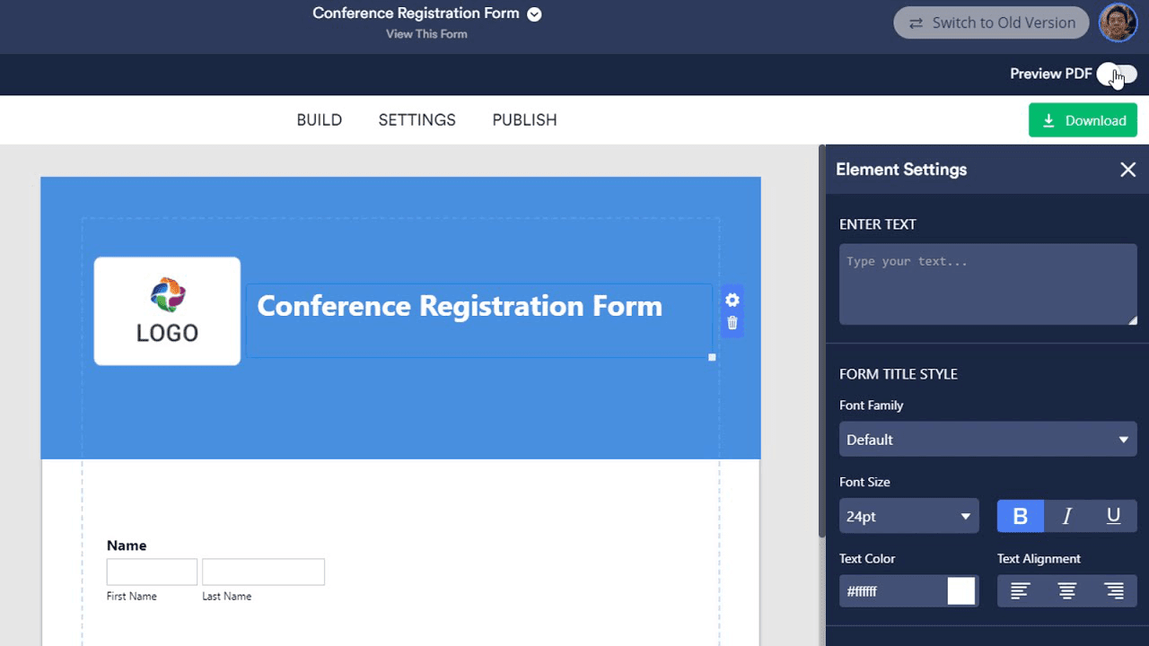 Pdf Form Builder Free