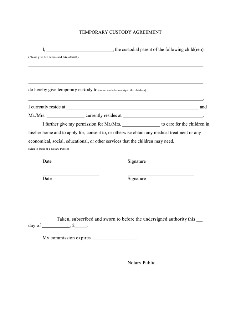 Free Legal Guardianship Form Fill Out amp Sign Online DocHub