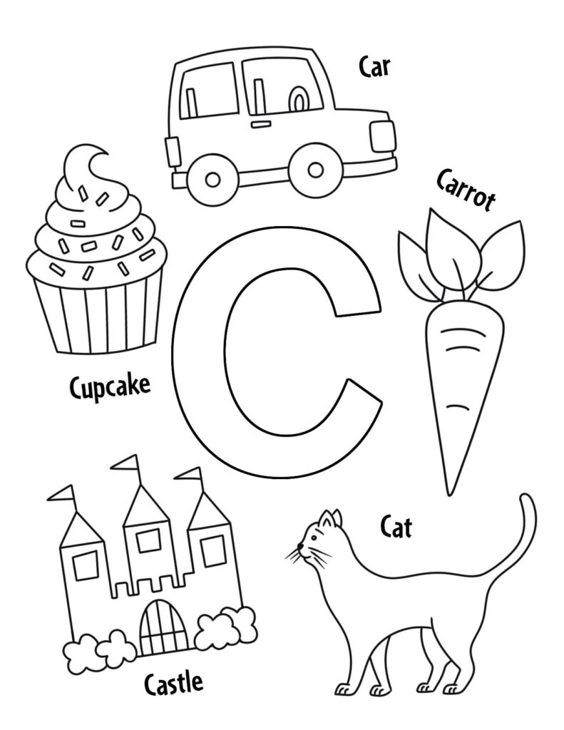 Free Printable Letter C Worksheets For Preschool