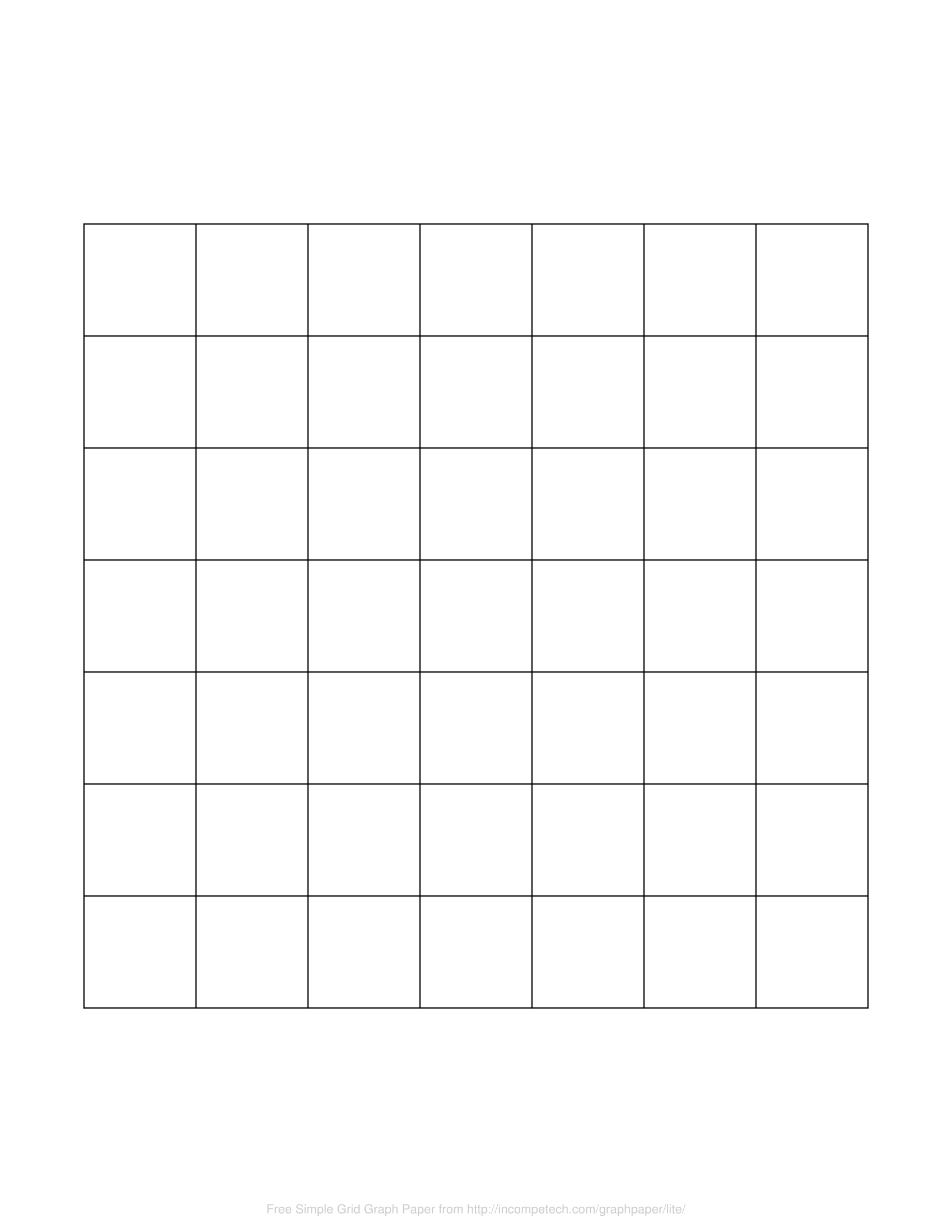 Printable Graph Paper 60x60