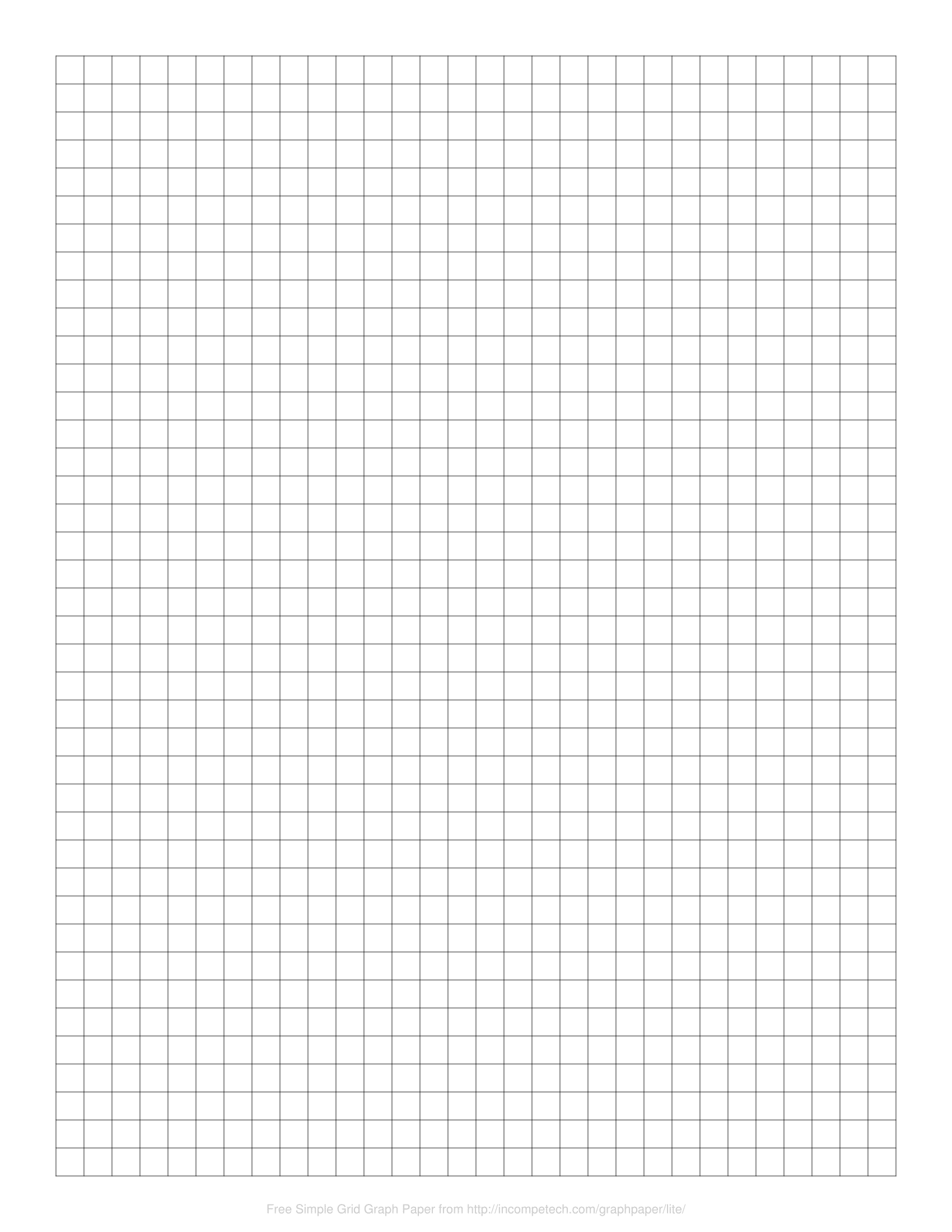 Free Online Graph Paper Simple Grid Worksheets Library