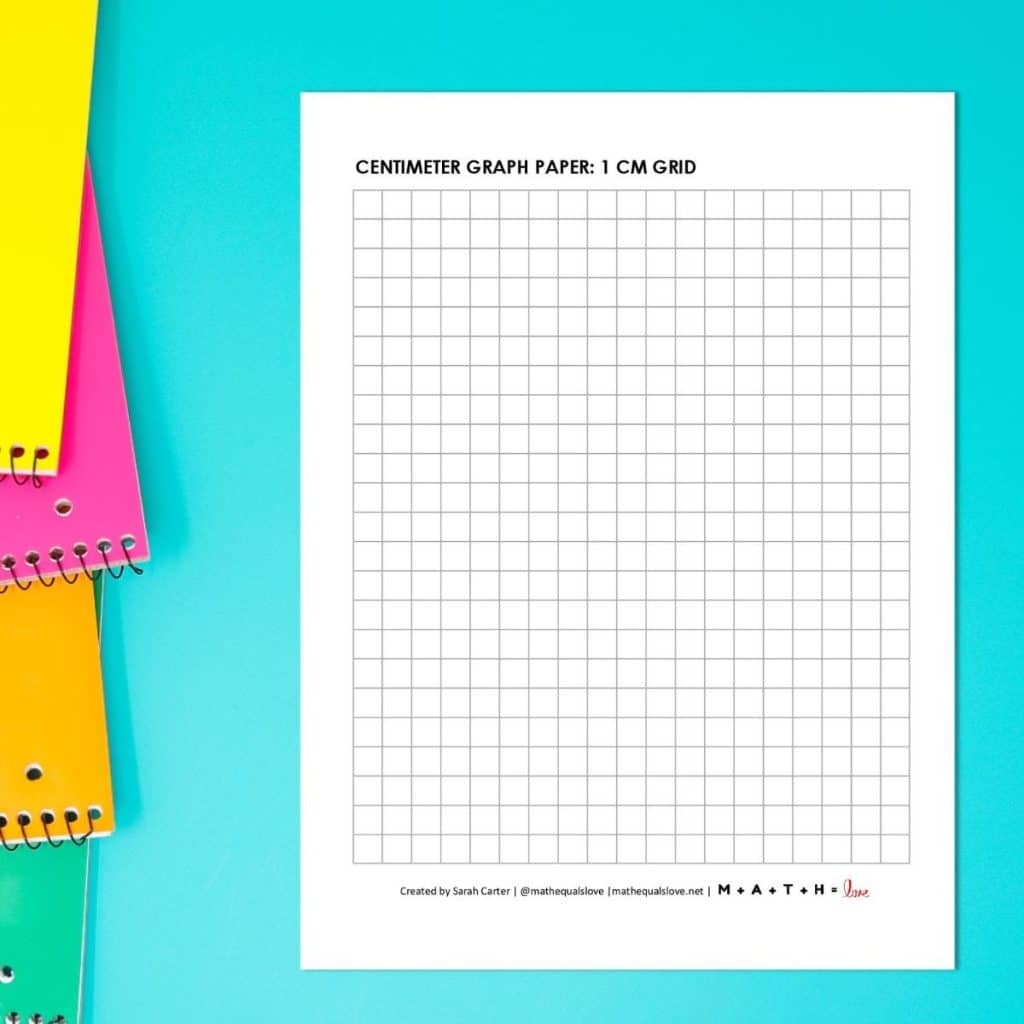 Graph Paper Printable 1 Cm