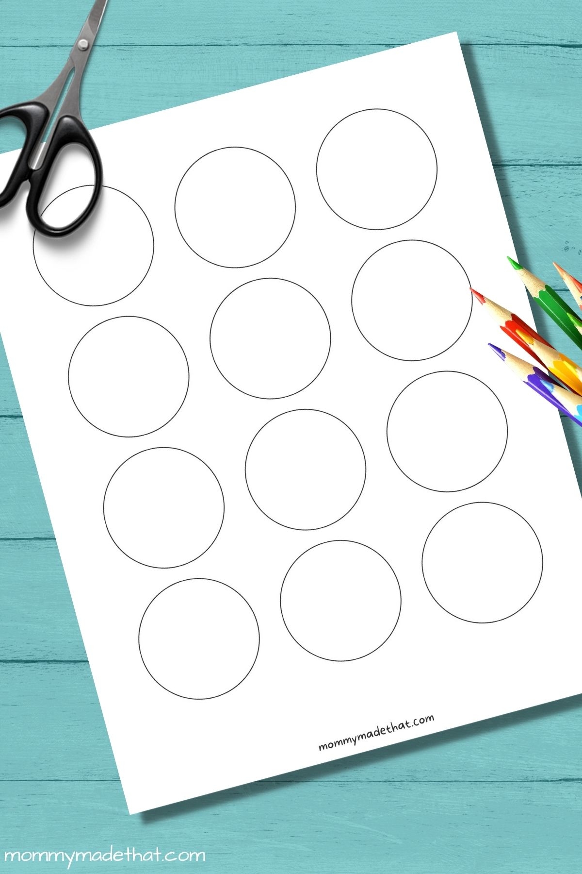 2 Inch Circle Template Printable