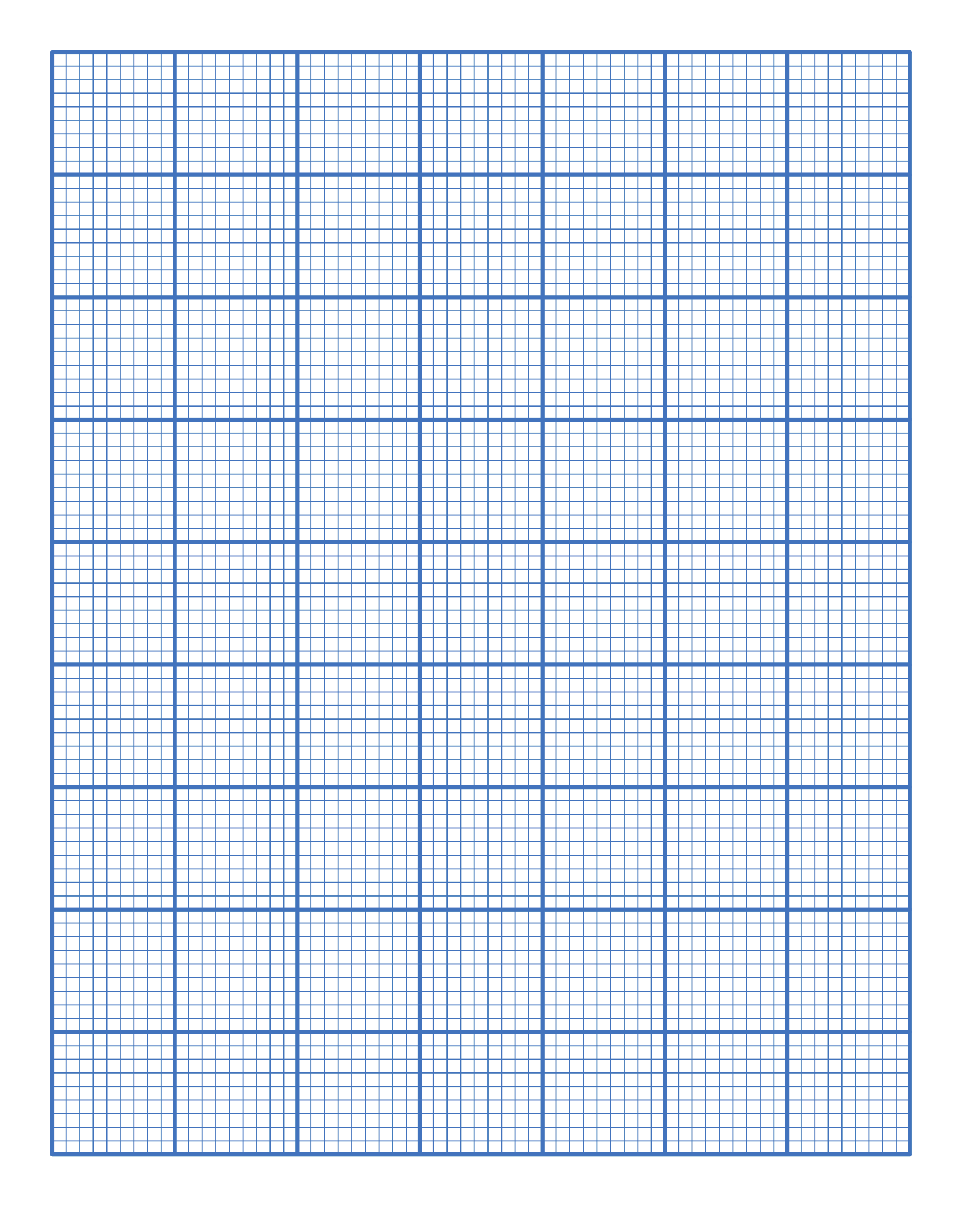 Free Printable Blank Graph Paper