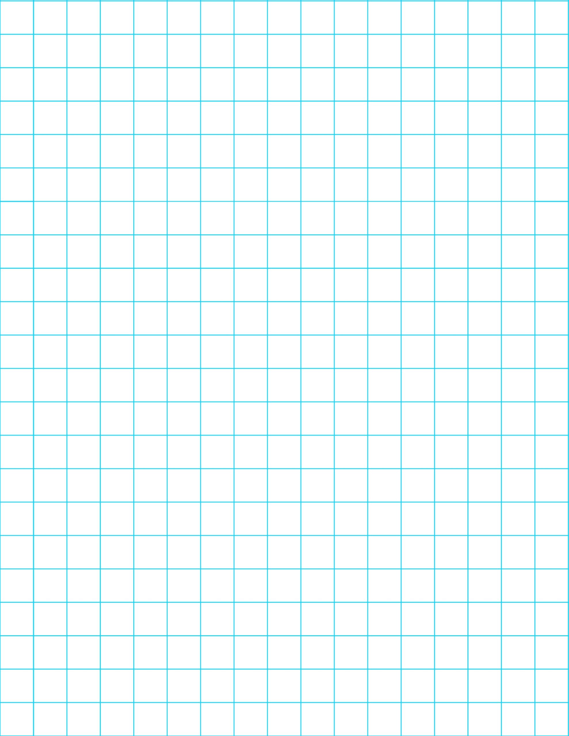 Printable 1/2 Graph Paper