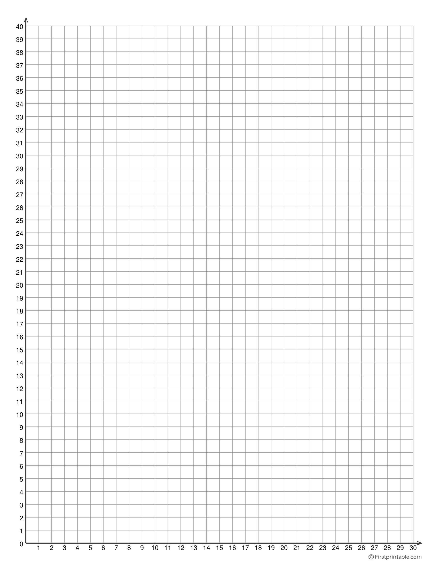 1/2 Inch Graph Paper Printable Free