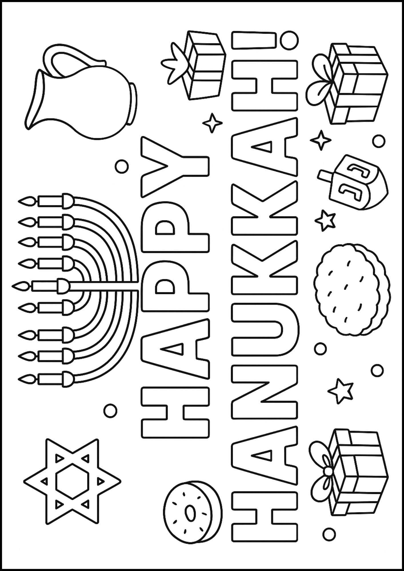 Free Hanukkah Printables For Kids
