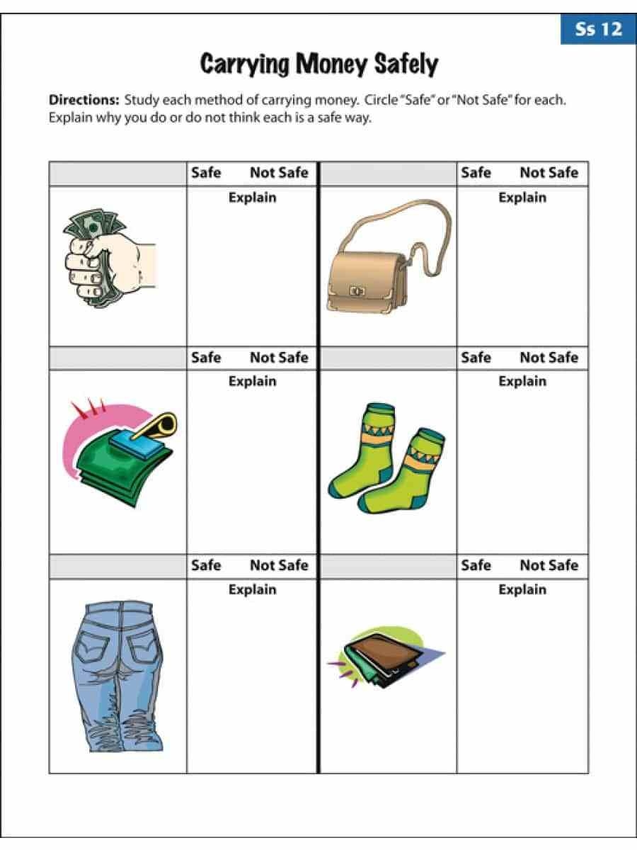 Life Skills Worksheets Free Printable