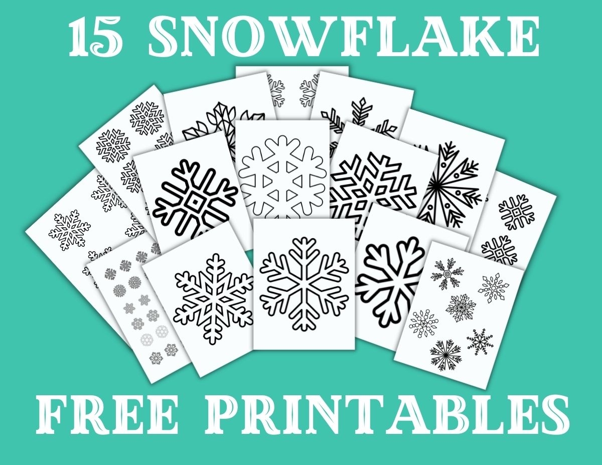 Snowflake Printable Template
