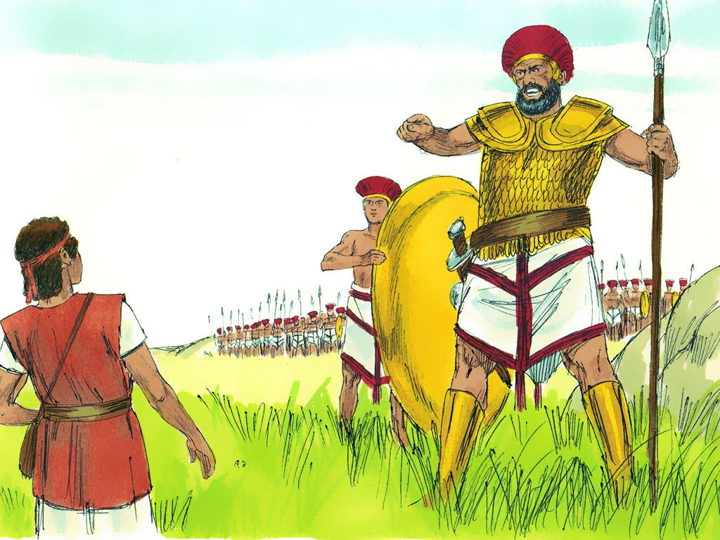 Free Printable Picture Of David And Goliath