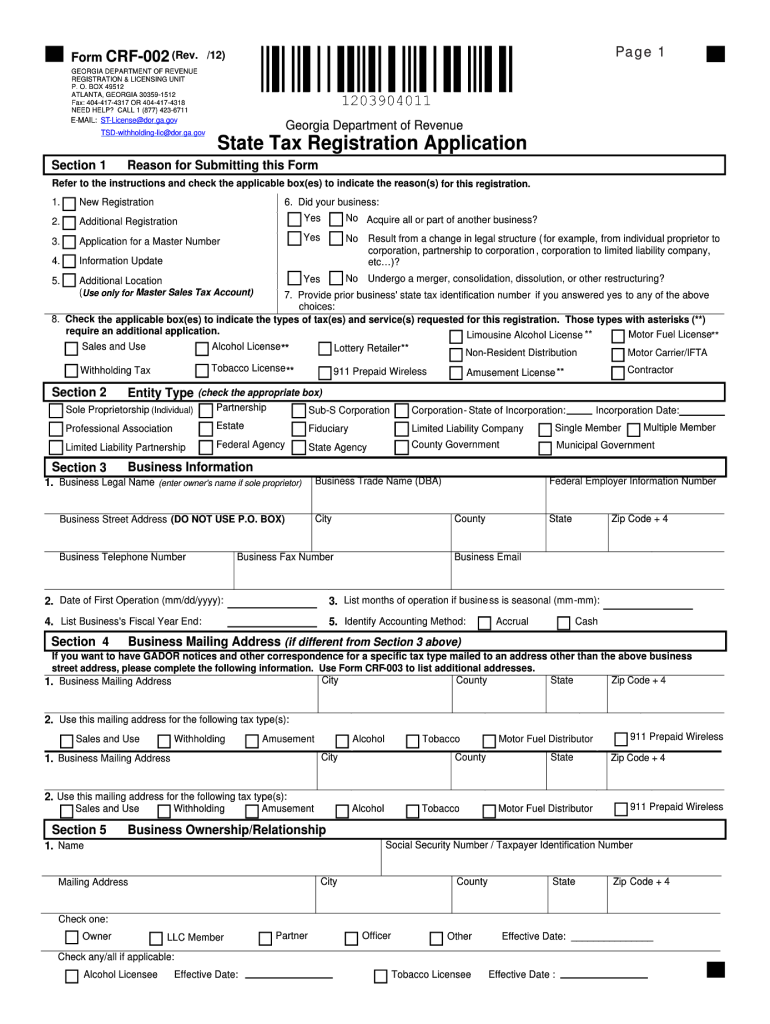 Ga W 4 Form 2025