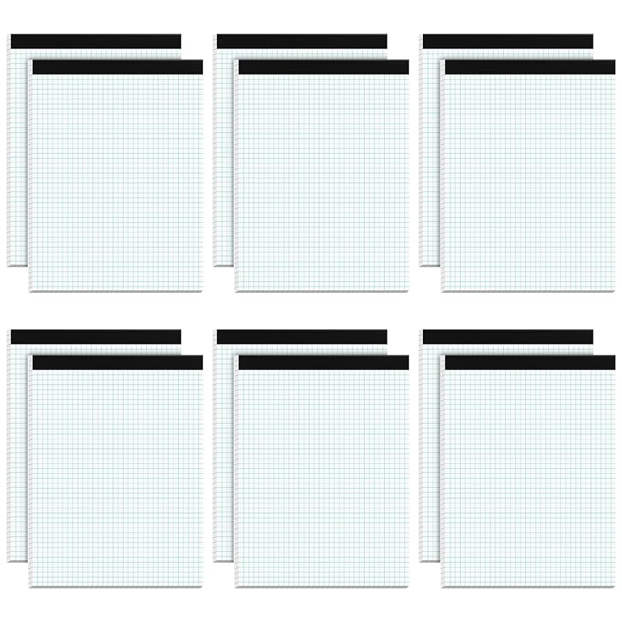 Graph Paper Notebook 8.5 X 11