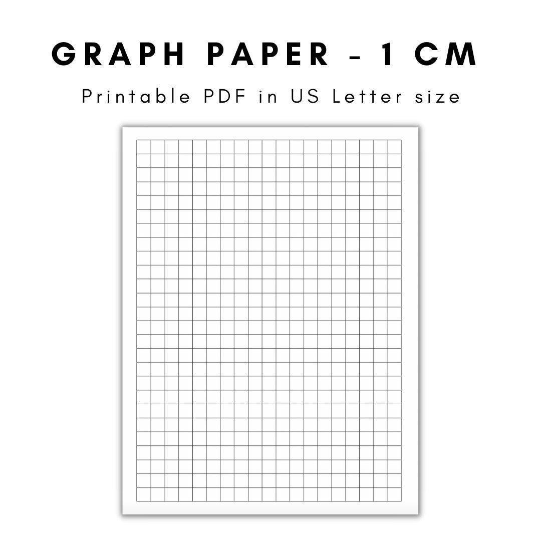 Centimeter Graph Paper Printable Free
