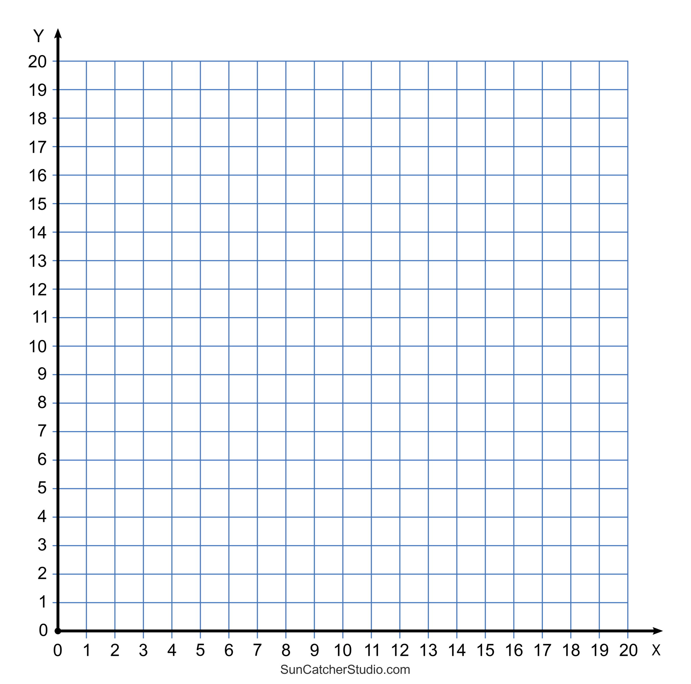 Graph Paper Large Printable