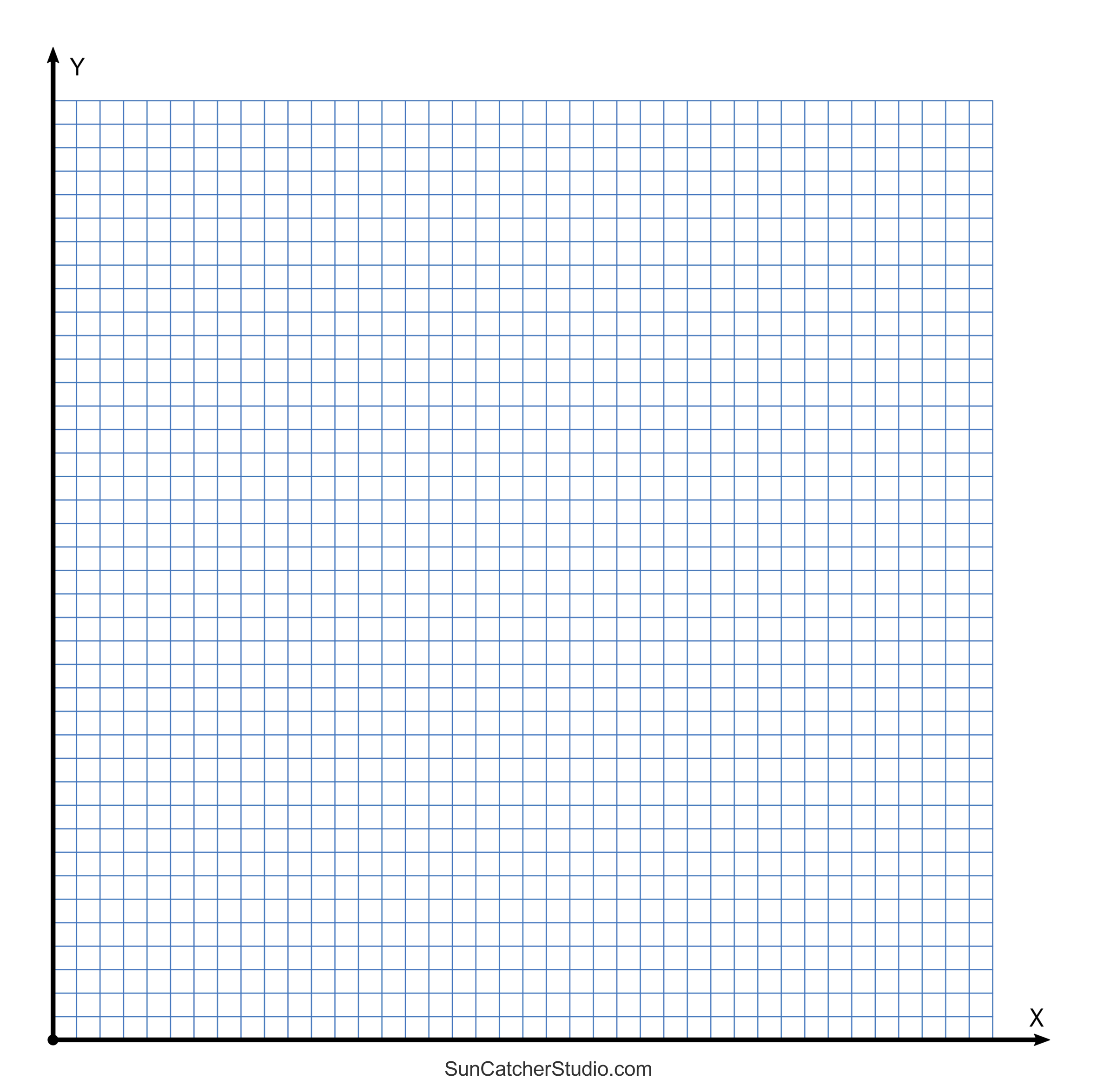 Graph Paper X Y Axis