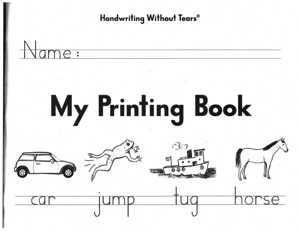 Printable Handwriting Without Tears Worksheets Pdf