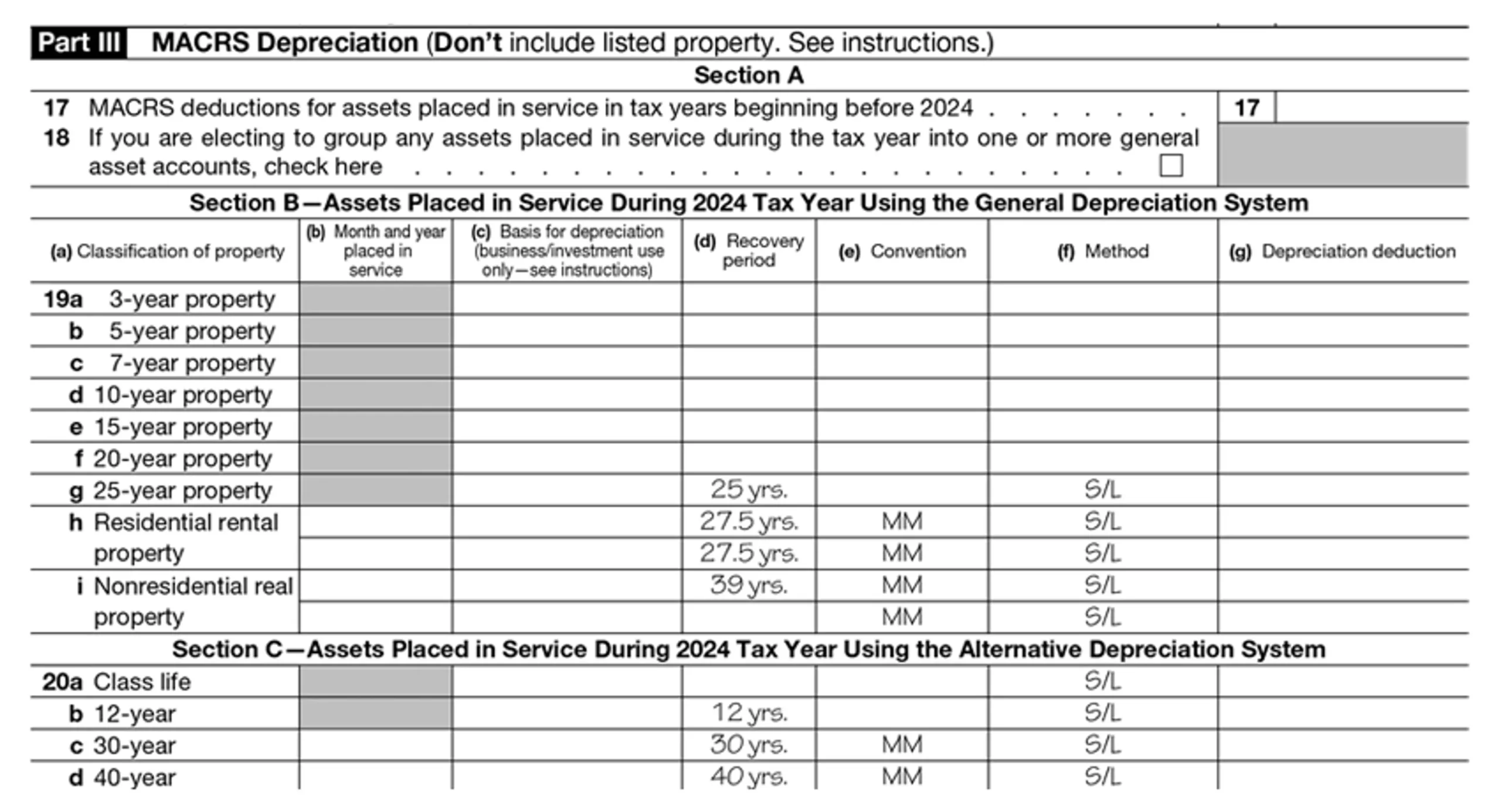 How To File IRS Form 4562 For Depreciation And Amortization Ambrook