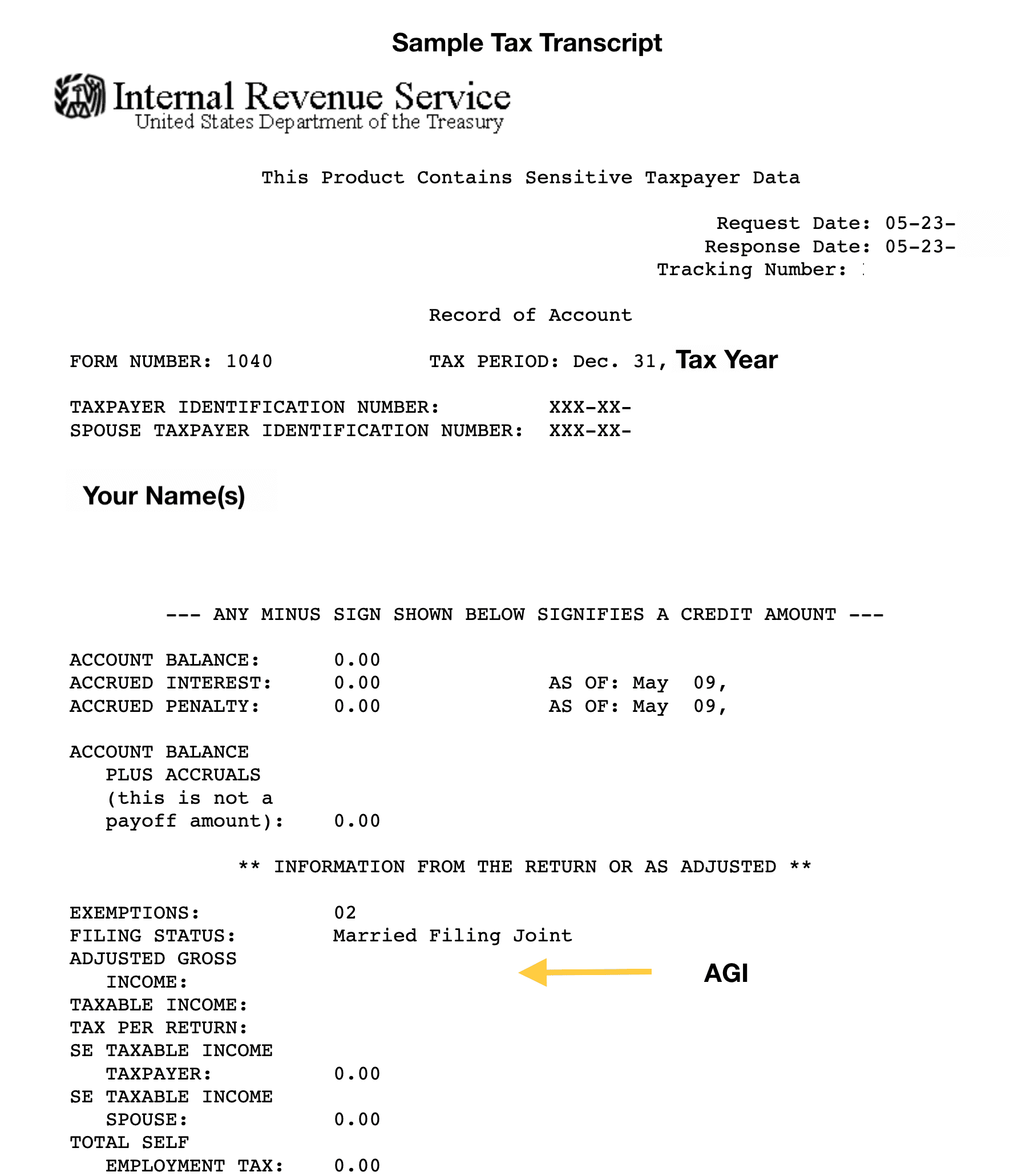 How To Get A Tax Return IRS Transcript Free