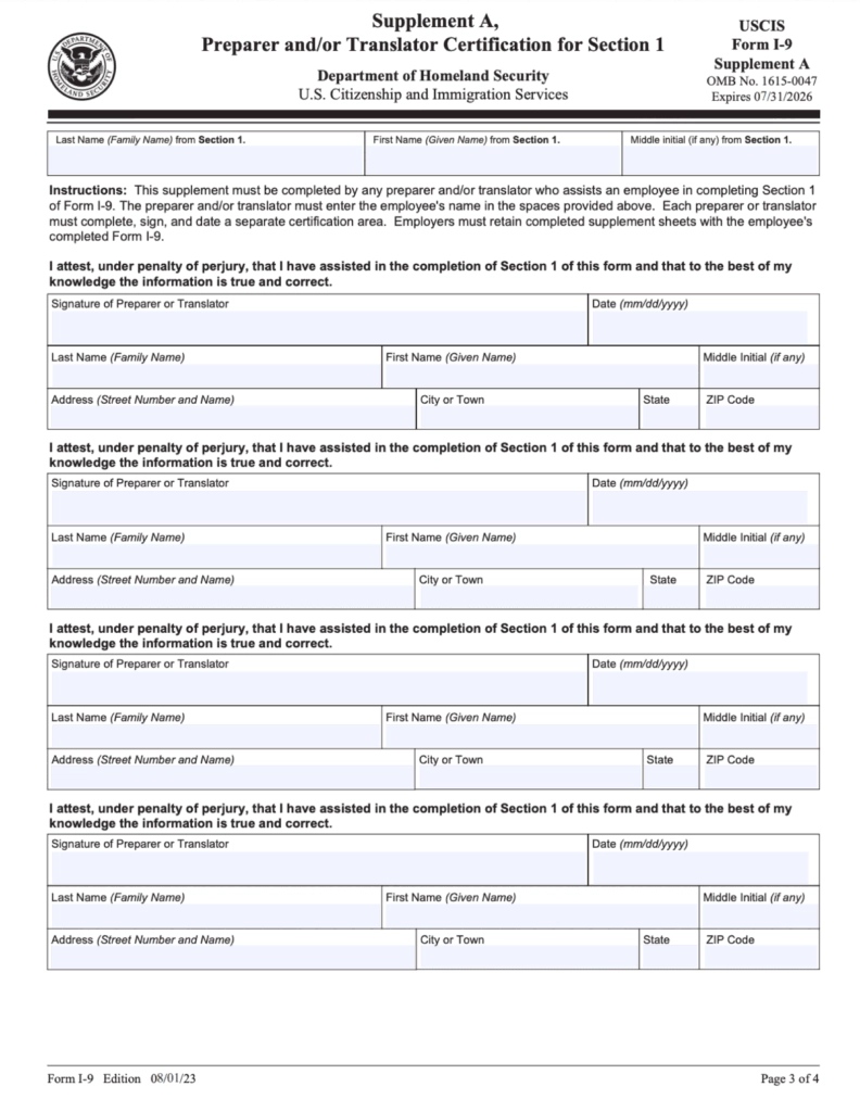 I 9 Form Pdf