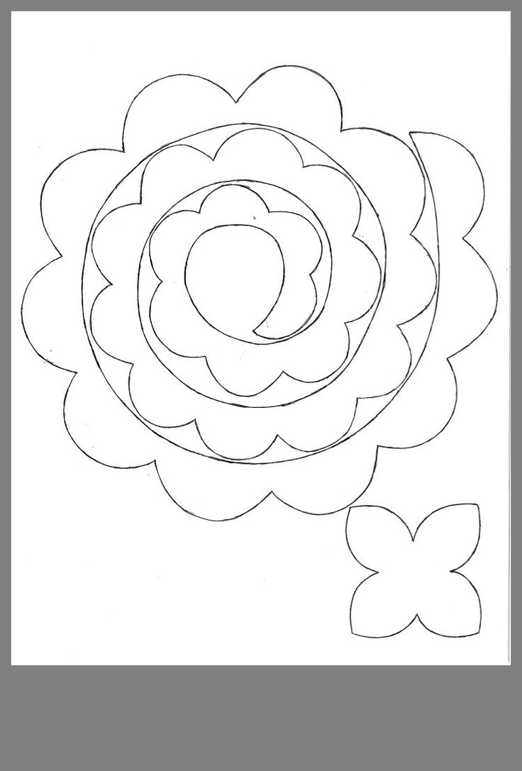 Flower Pattern Template Printable