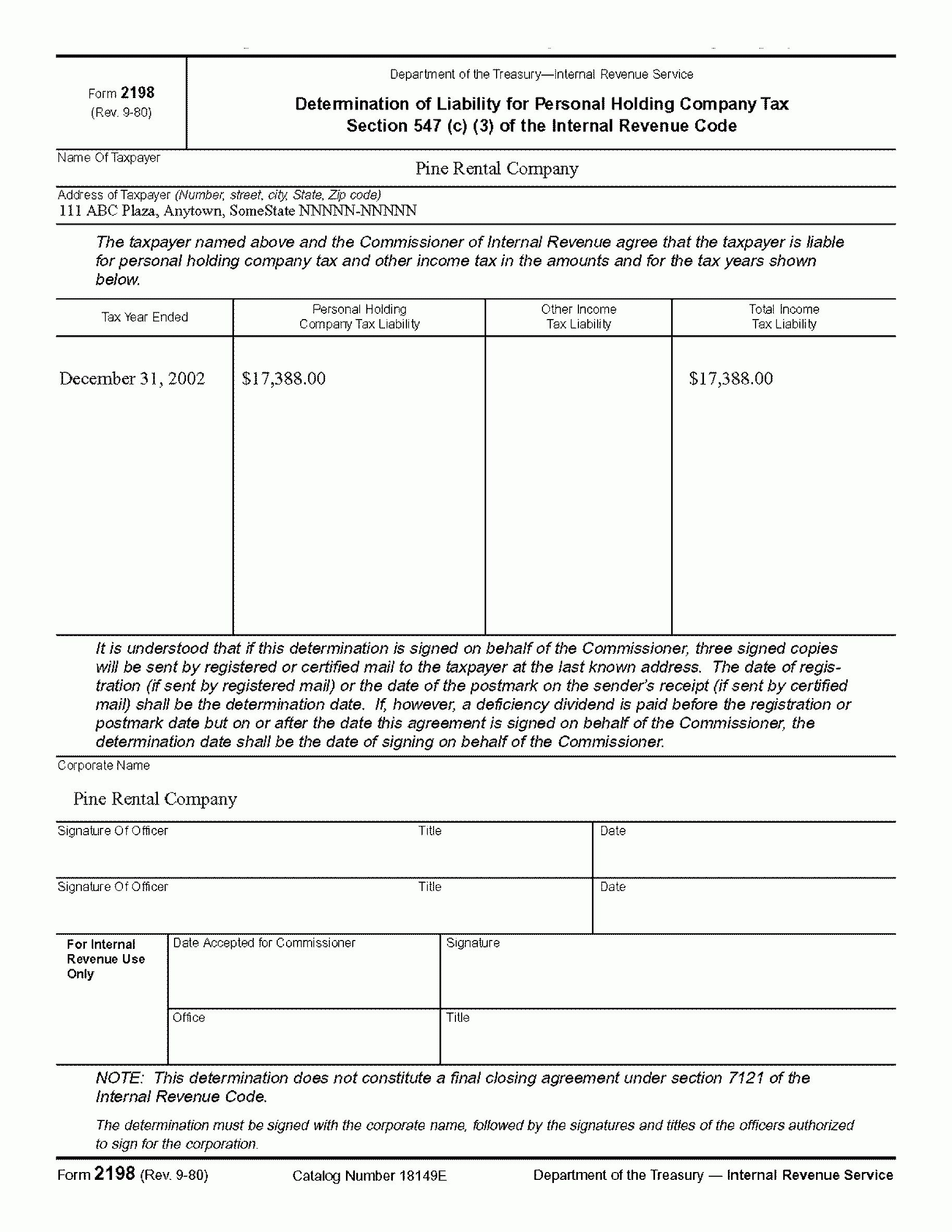 Irs Form 14764 Form