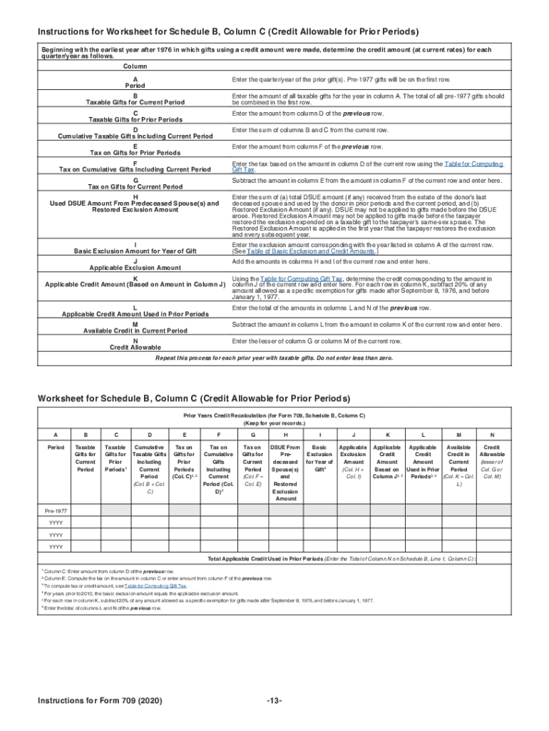 Irs Form 709 For 2024 Printable