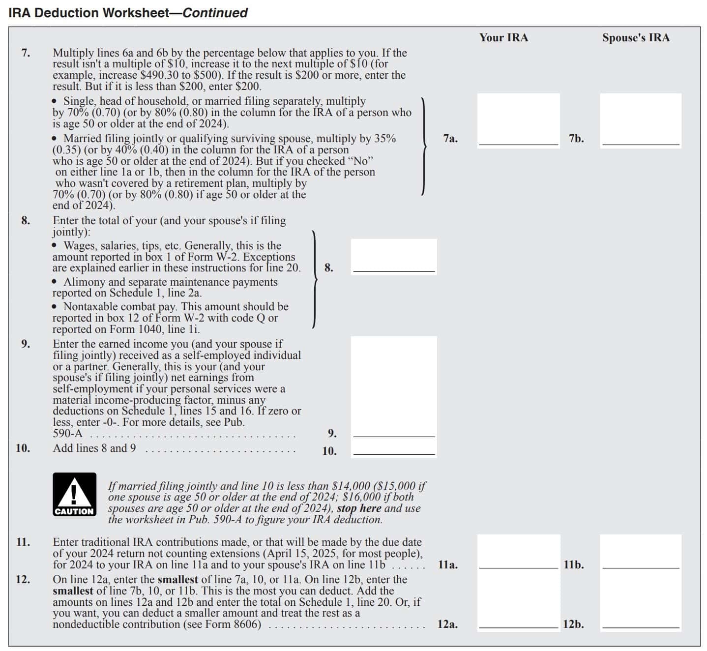 IRS Schedule 1 Instructions Additional Income amp AGI Adjustments