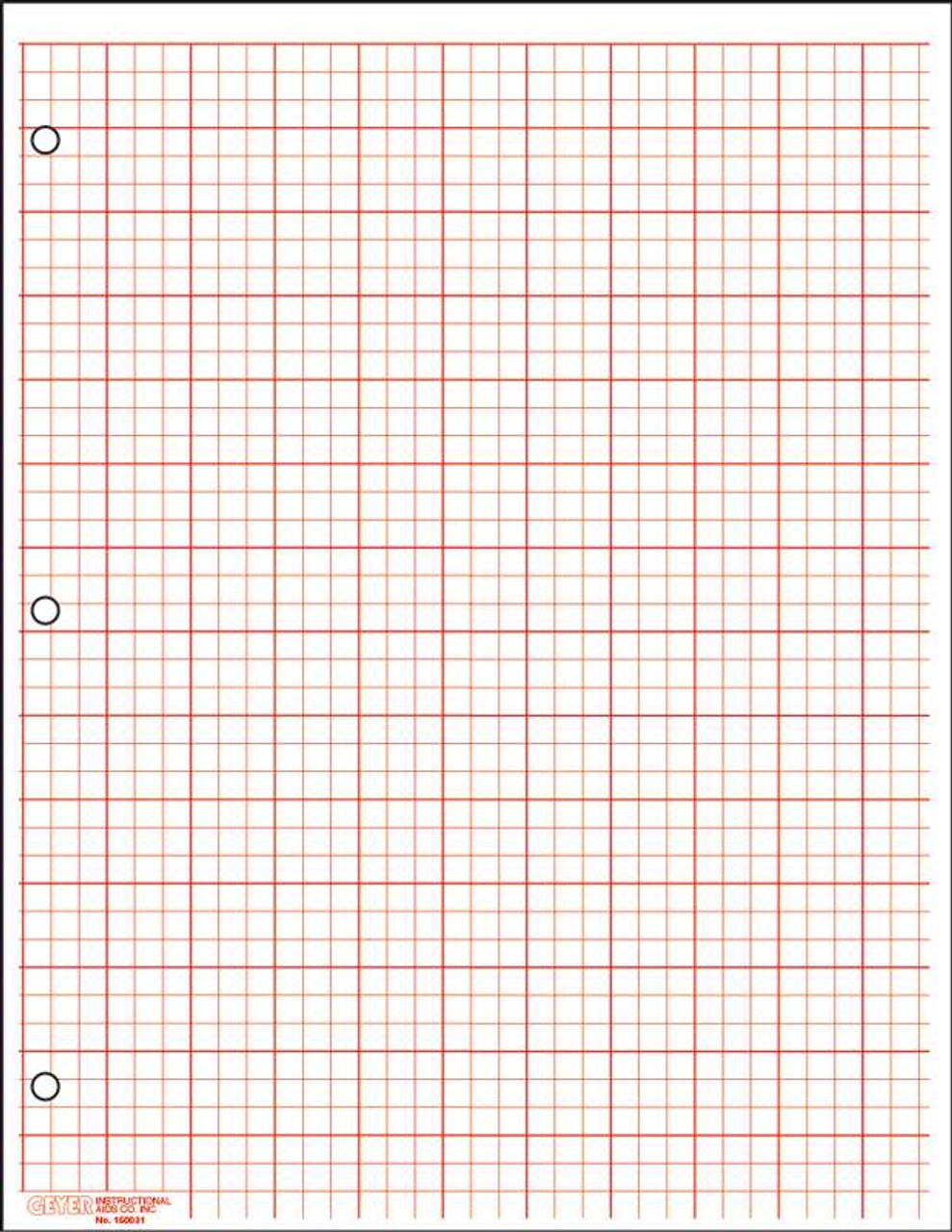 Isometric Graph Paper Large Square Graph Paper Numbered Axis Graph 