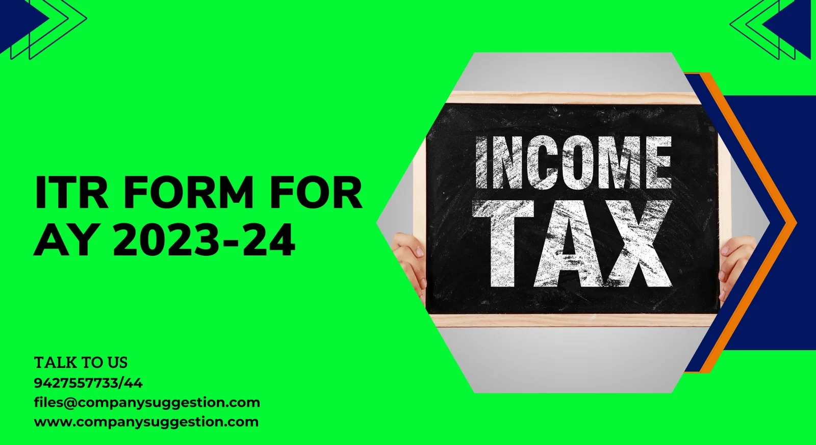 Itr Forms Ay 2023-24