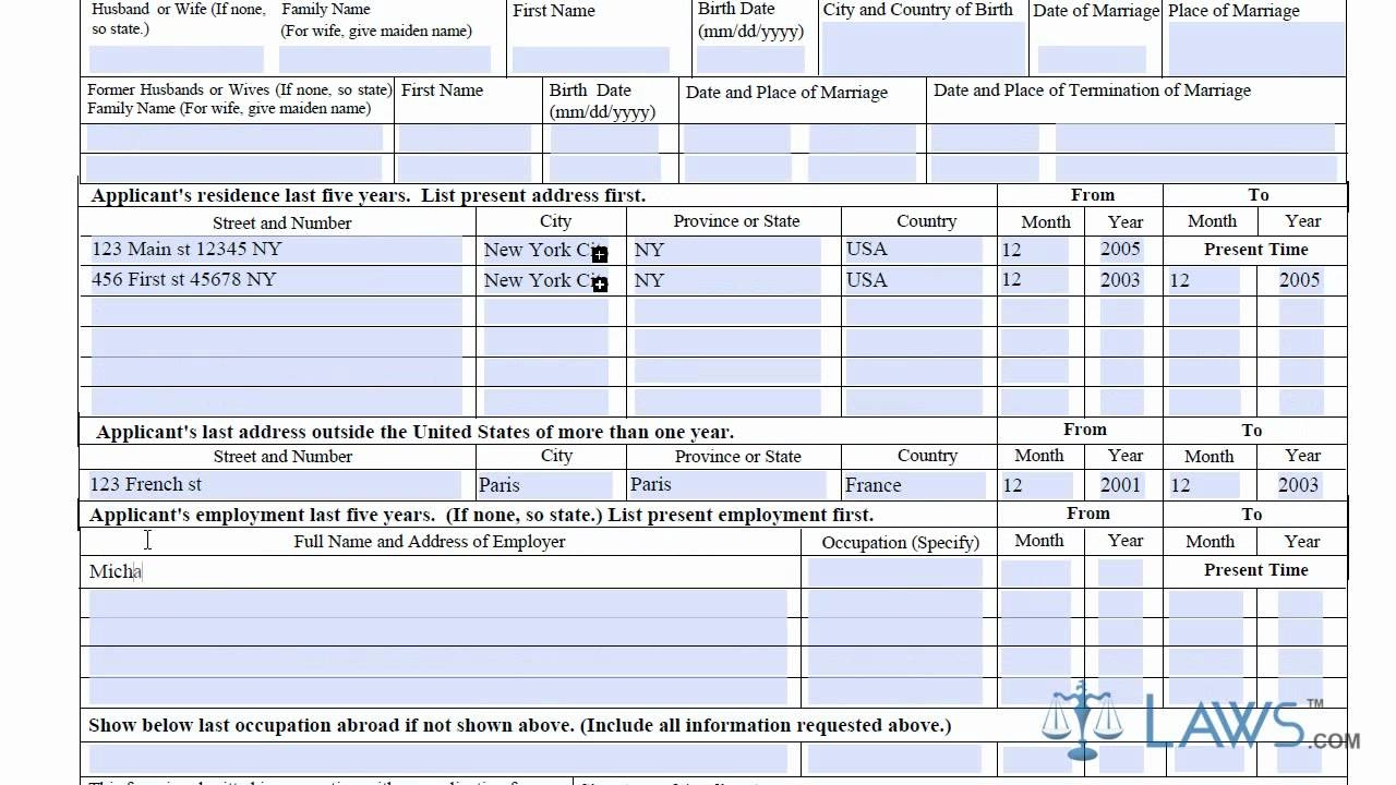 Uscis Forms G 325a Download