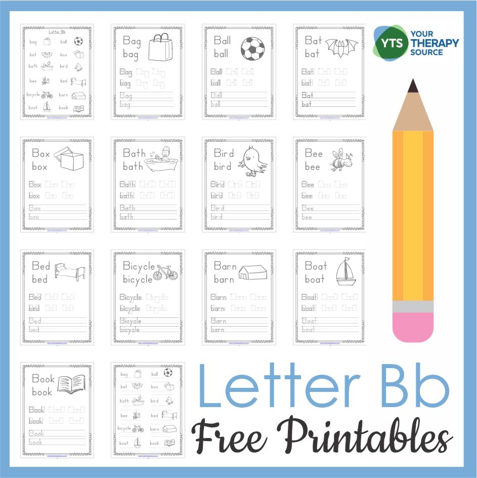Free Printable Letter Worksheets Packets