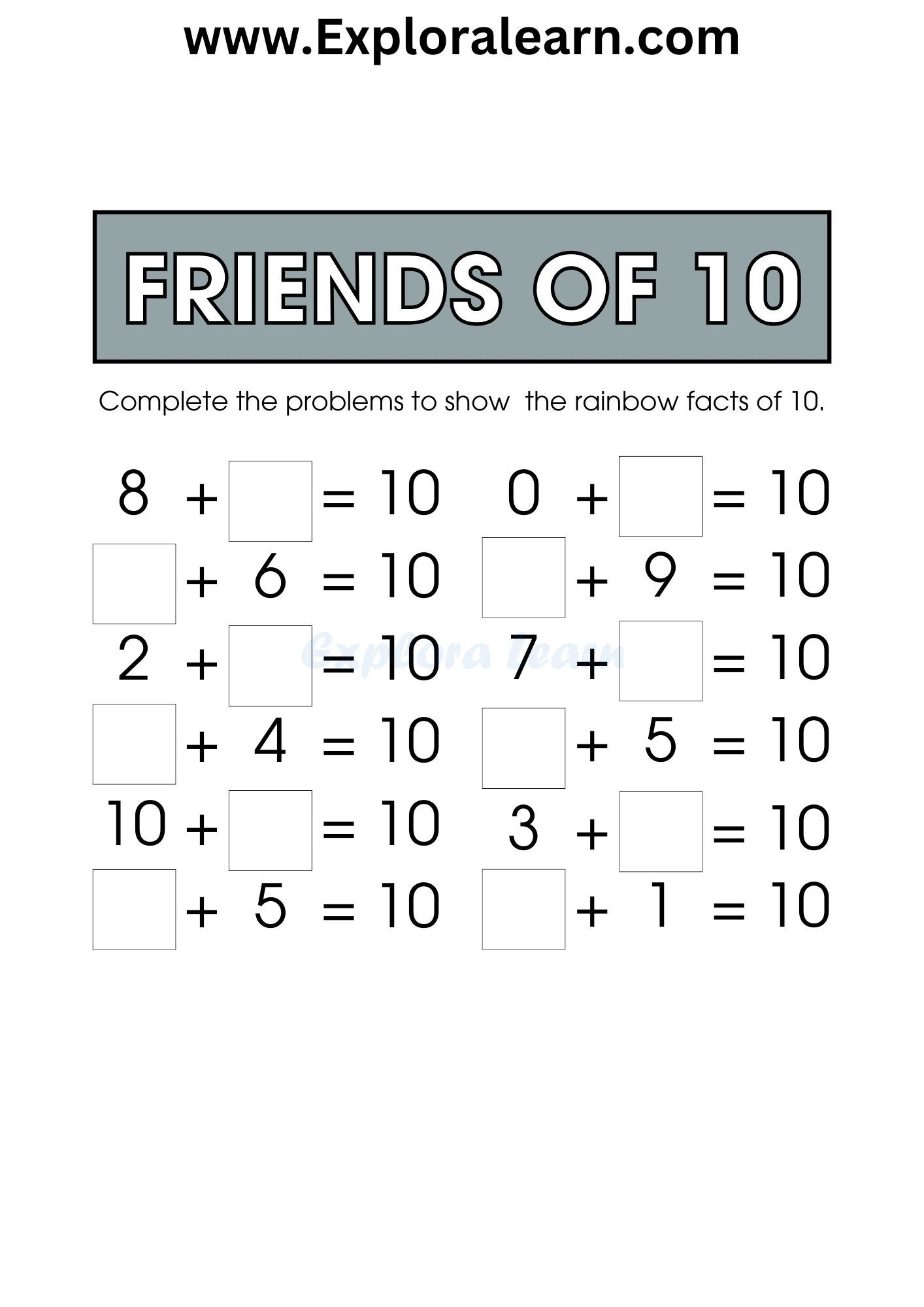 Math Puzzles Printable Kids