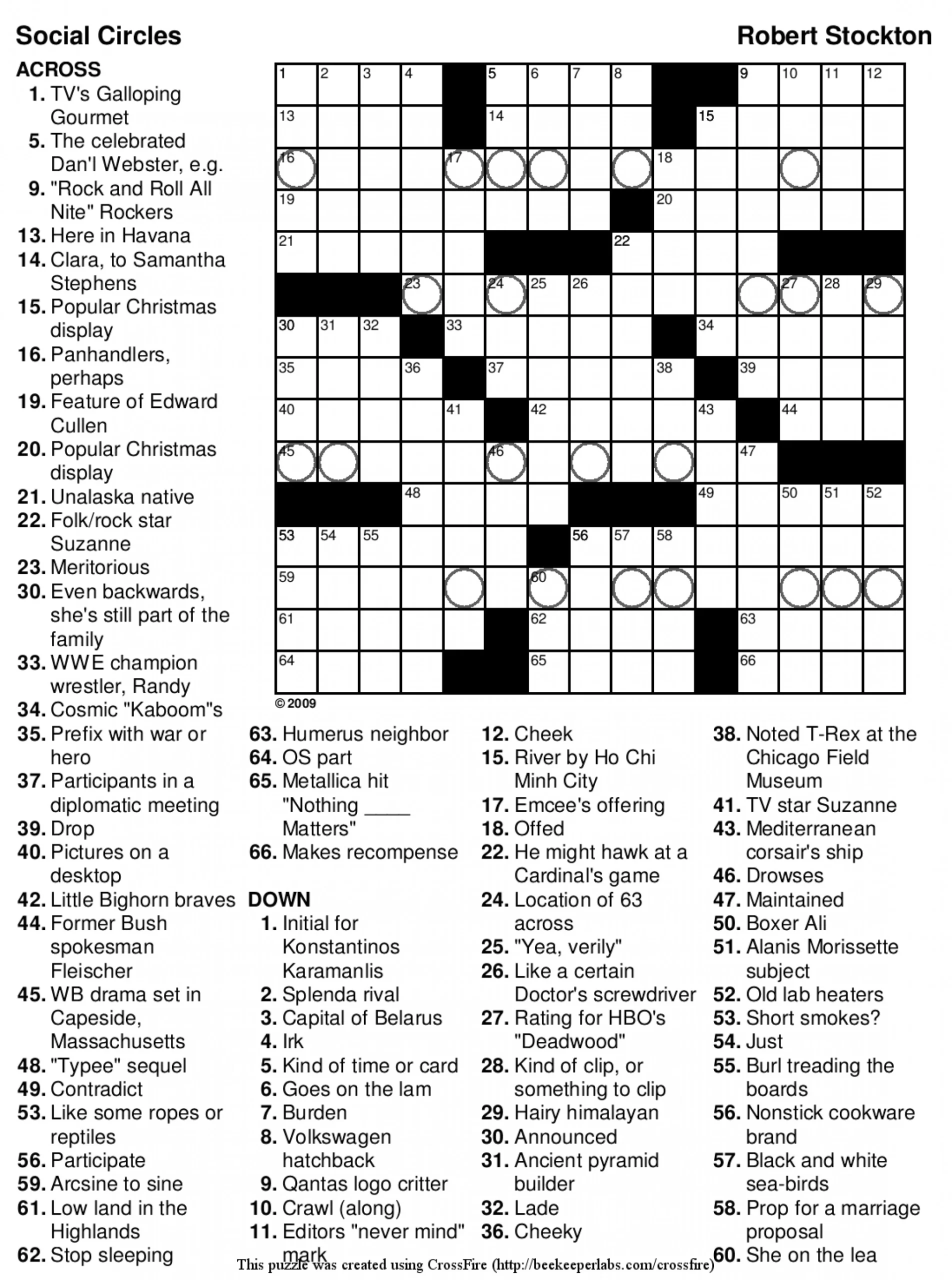 merl reagle crosswords