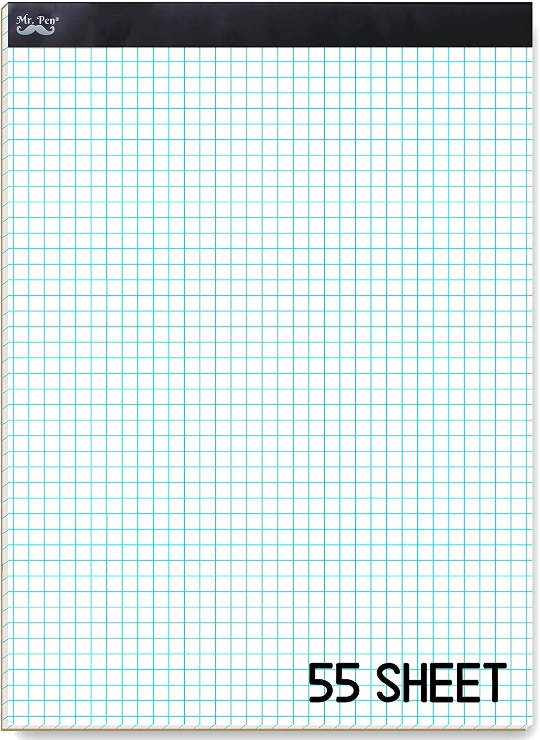 Mr Pen 4x4 Grid Graph Paper Notebook 8 5 x11 55 Sheets 