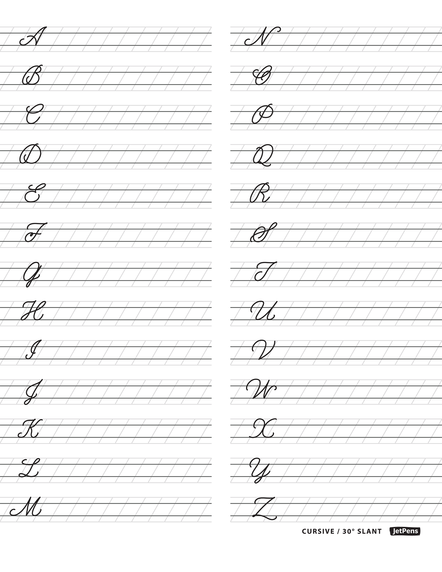 Free Printable Cursive Worksheets For Kids